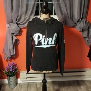 PINK quarter zip hoodie